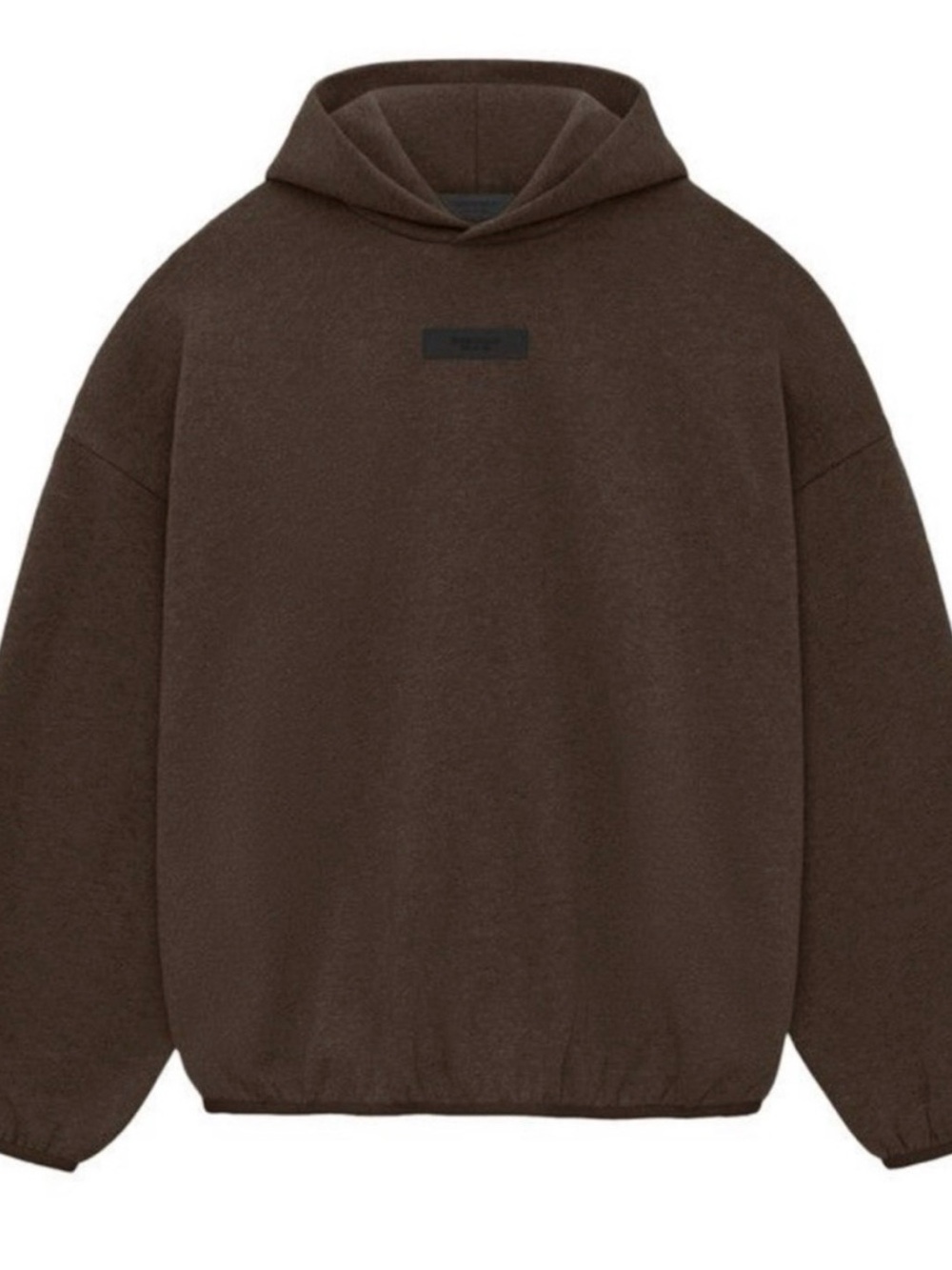 Essentials Men's Dark Brown Hooded Sweatshirt